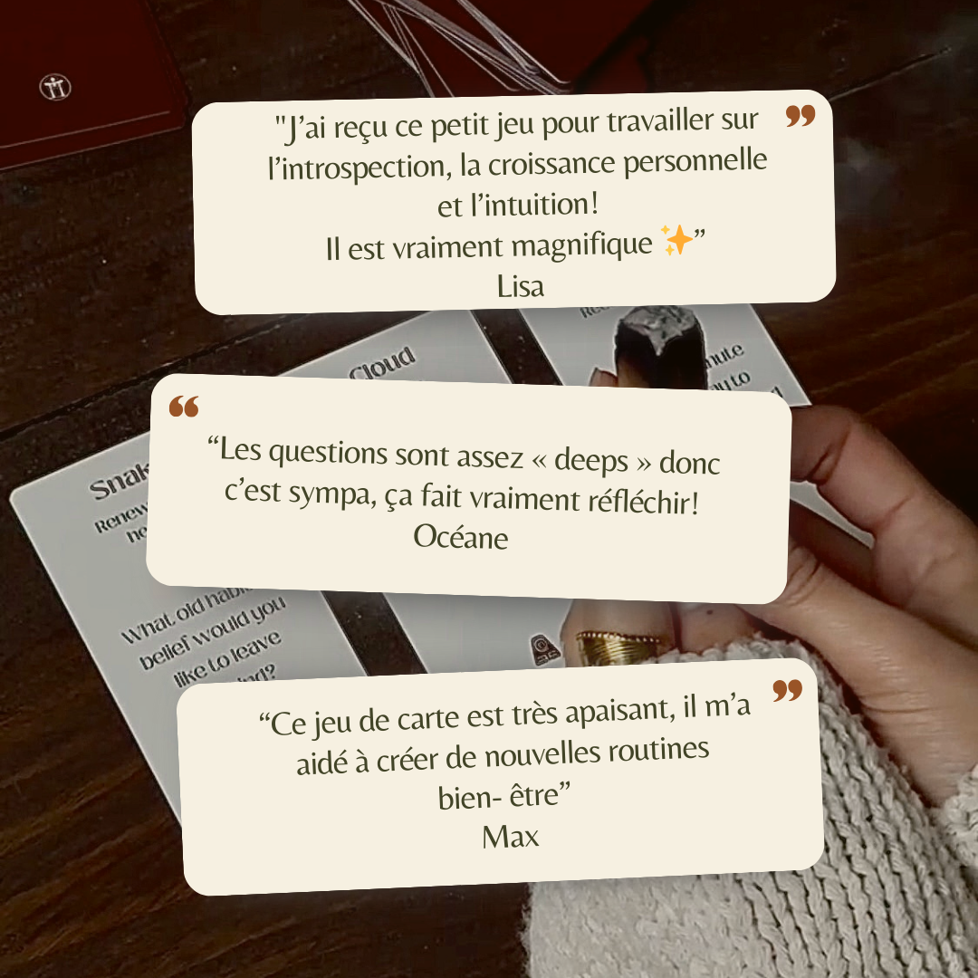 Les cartes Play for Growth + Palo santo