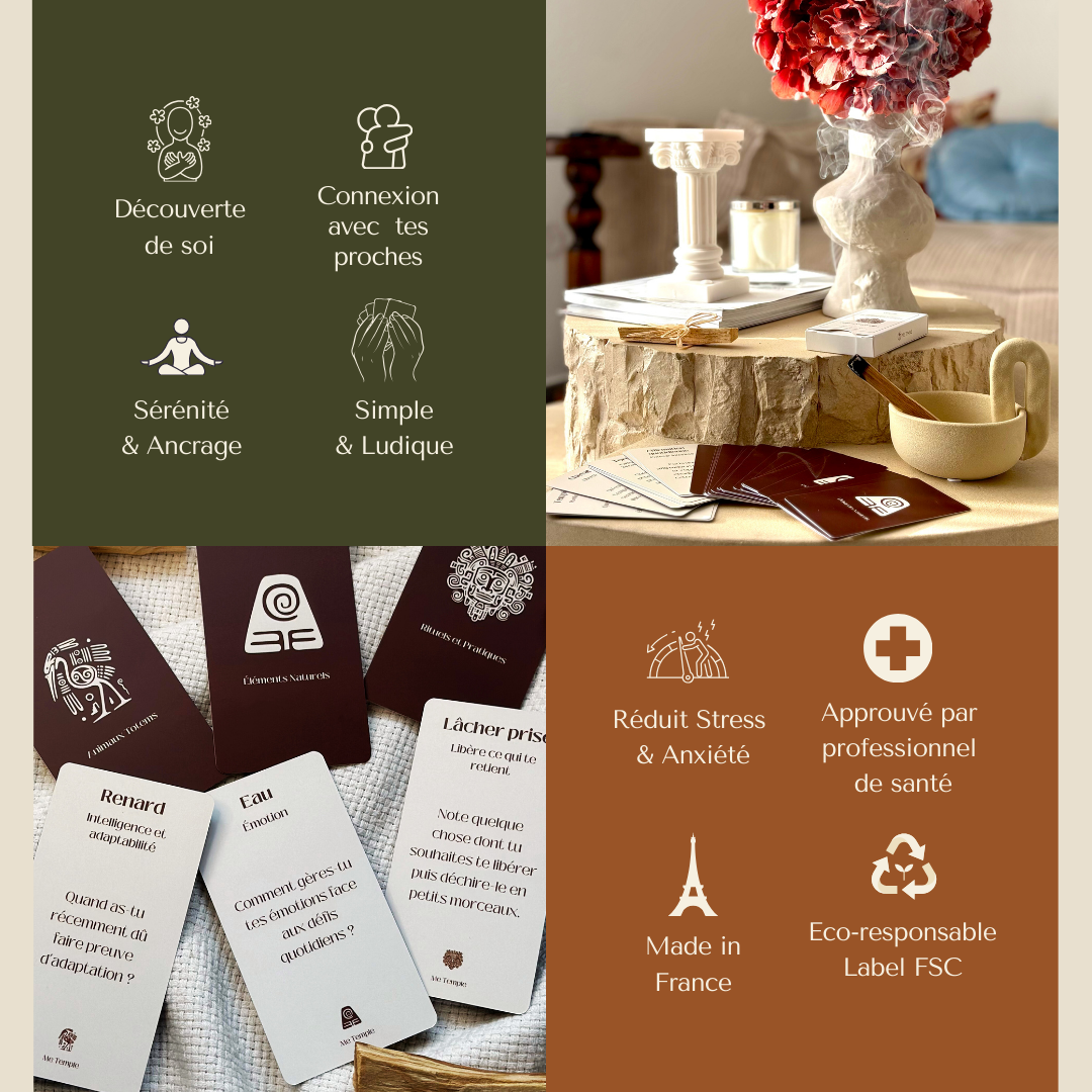Les cartes Play for Growth + Palo santo